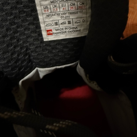 The North Face Black and Tan Hiking Boots - Picture 5 of 5